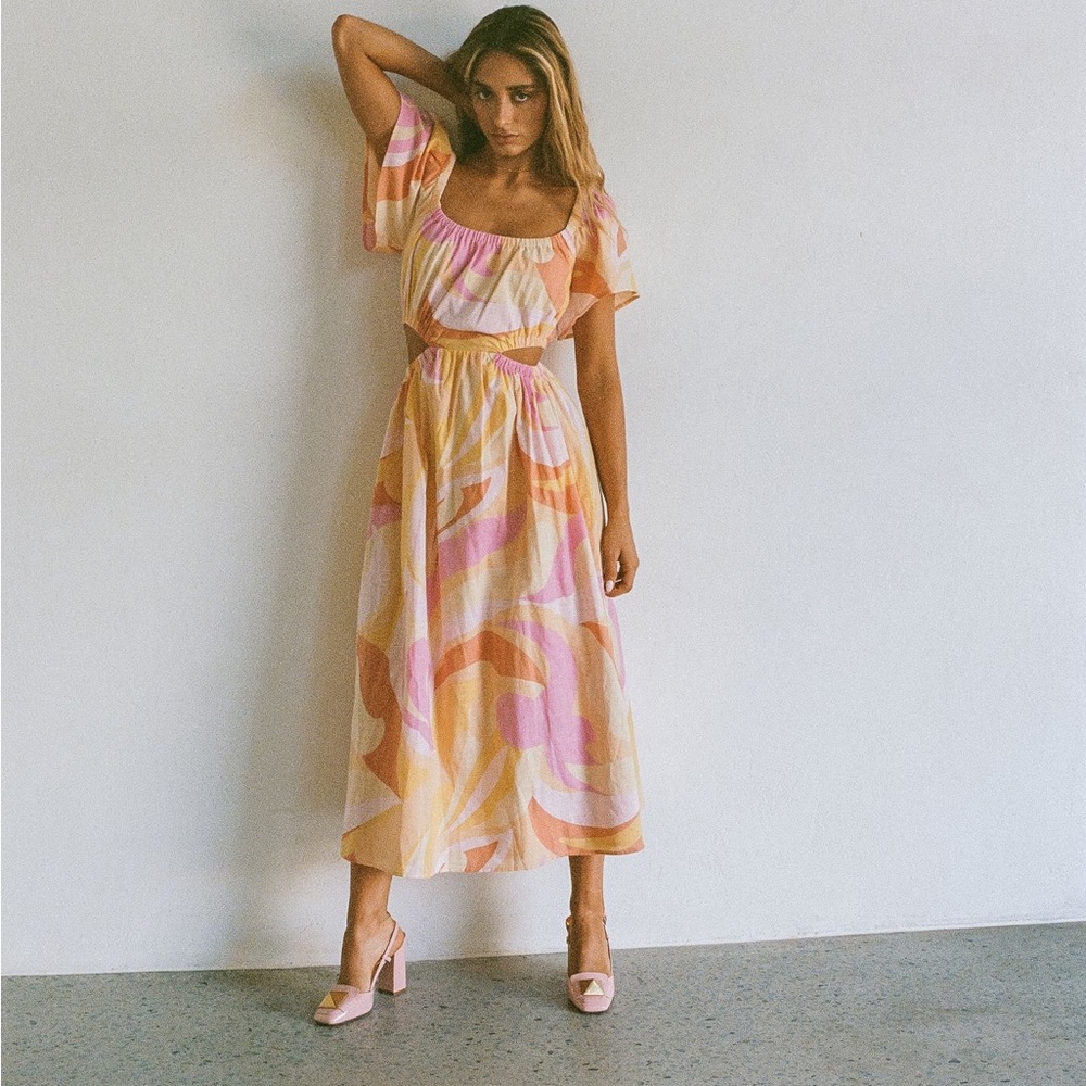 SABO Skirt Ezzy Midi Dress size small